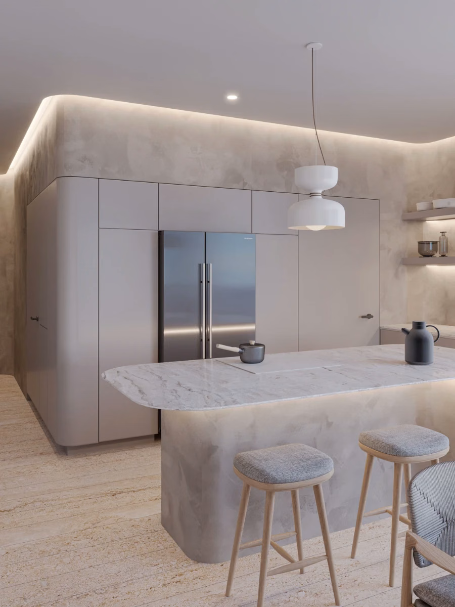 Cocina e interiores residenciales
