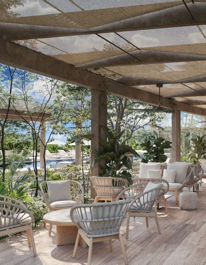 Lounge bar de Punta Laguna